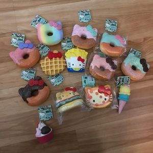 Hello kitty squishes